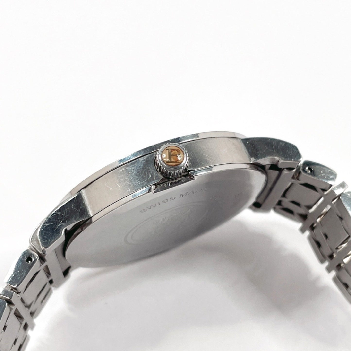 Burberry Heritage Bu1364 Watch Stainless Steel/Stainless Steel Silver Quartz Black Dial