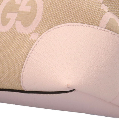 Gucci Jumbo Gg Tote Bag Canvas 631685 Pink