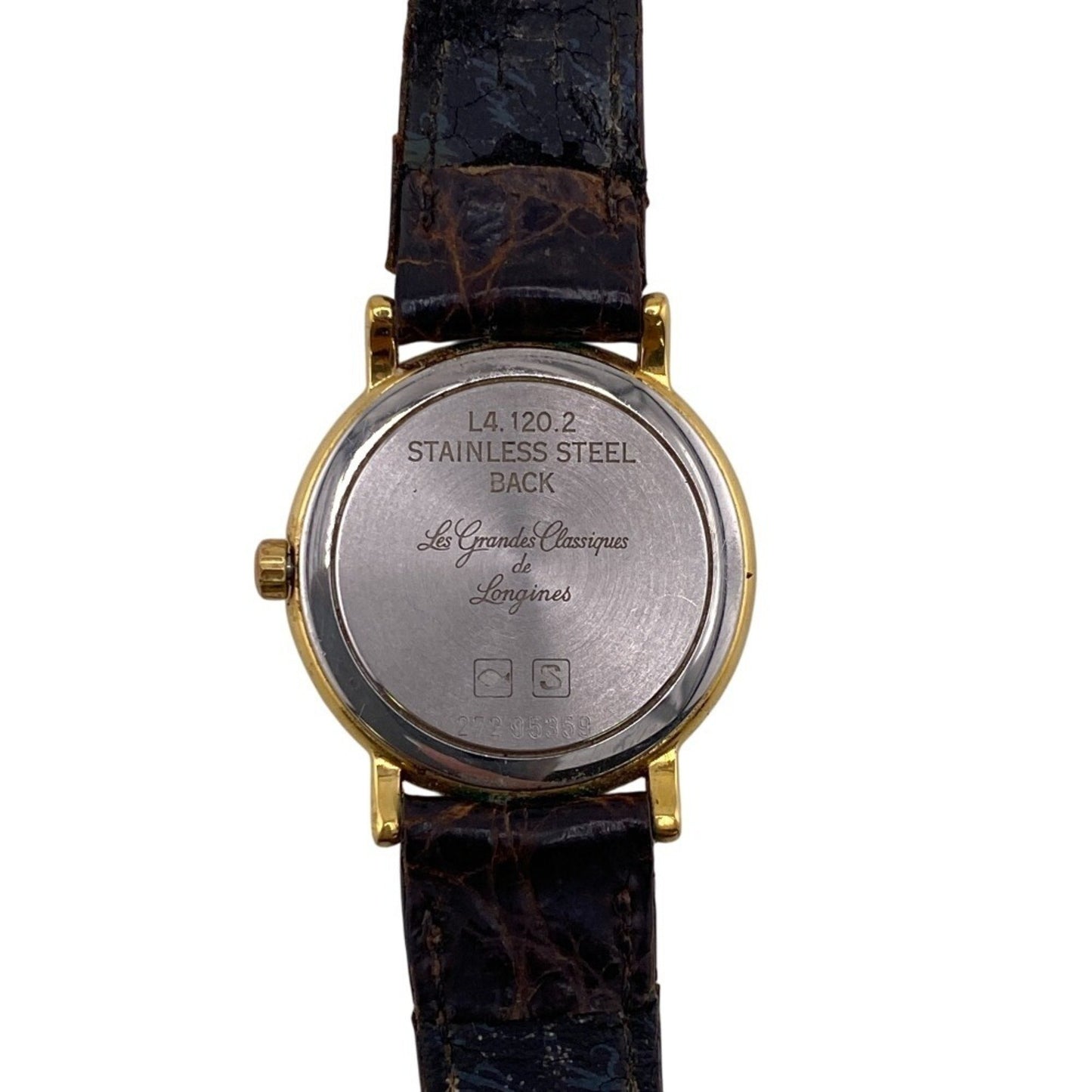 Longines L4.120.2 Round Gold Quartz Watch