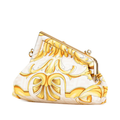 Fendi X Versace Fendace First Medium Crossbody Shoulder Bag 8Bp127 White