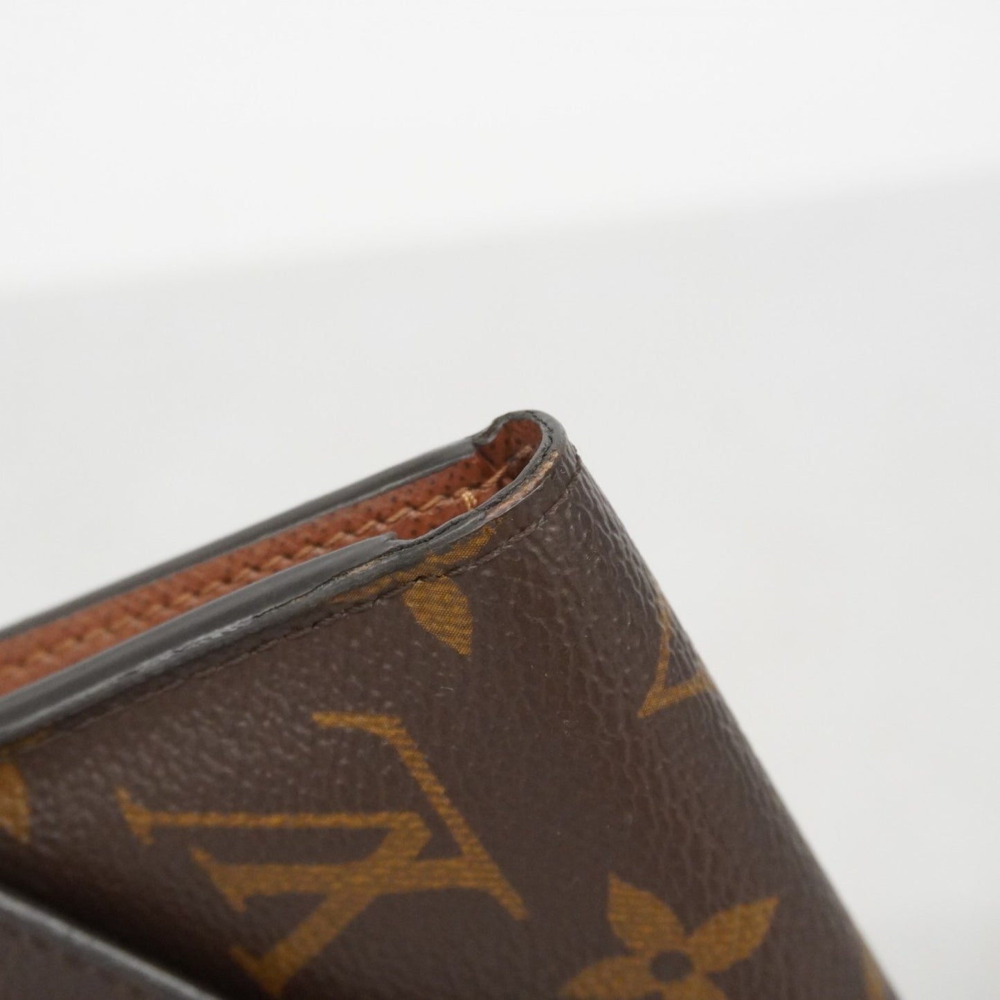 Louis Vuitton Monogram Victorine Tri-Fold Wallet M62472 Brown