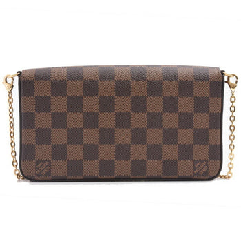Louis Vuitton Damier Pochette Felicie Chain Shoulder N40492