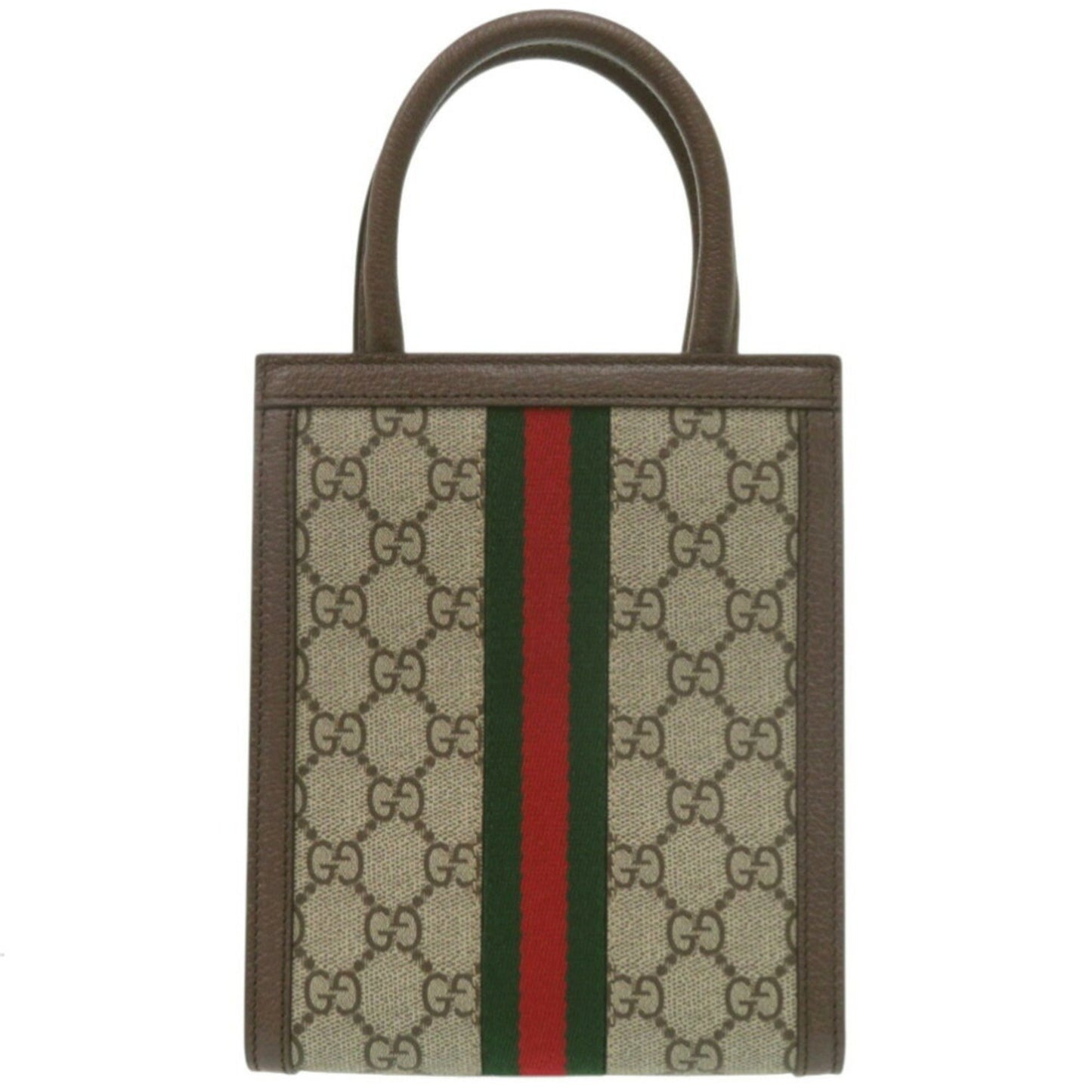 Like New Gucci Ophidia 772317 Gg Canvas Beige Shoulder Bag 0486Gucci