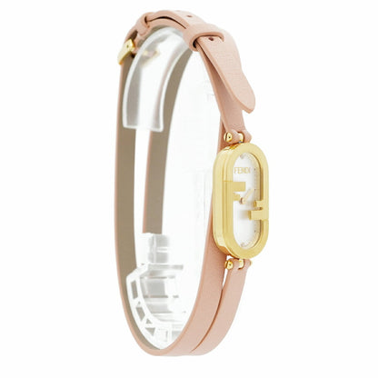 Fendi O'Lock Double Strap Watch Fow965Ahp9F0Cvm Silver Dial