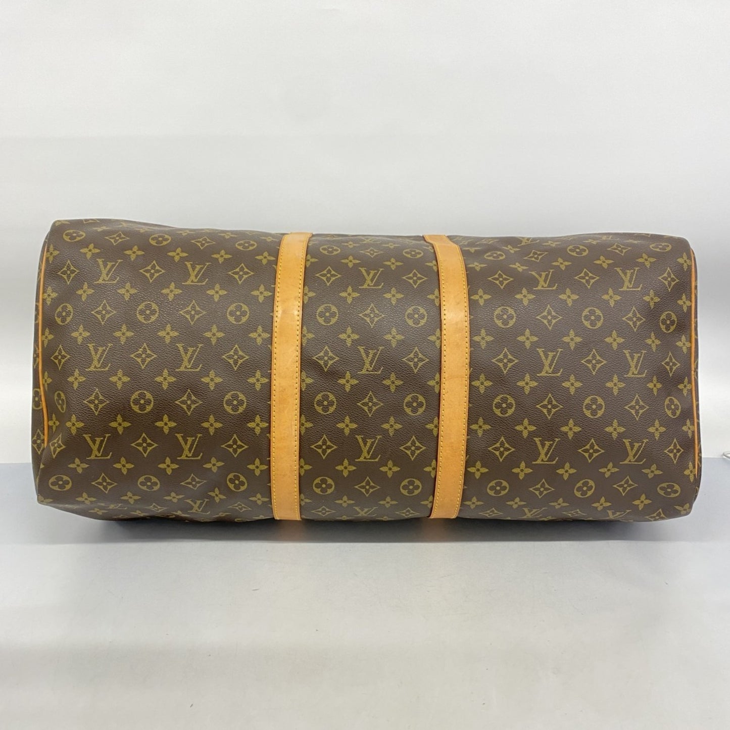 Louis Vuitton Monogram Keepall 60 Boston Bag M41422 Brown