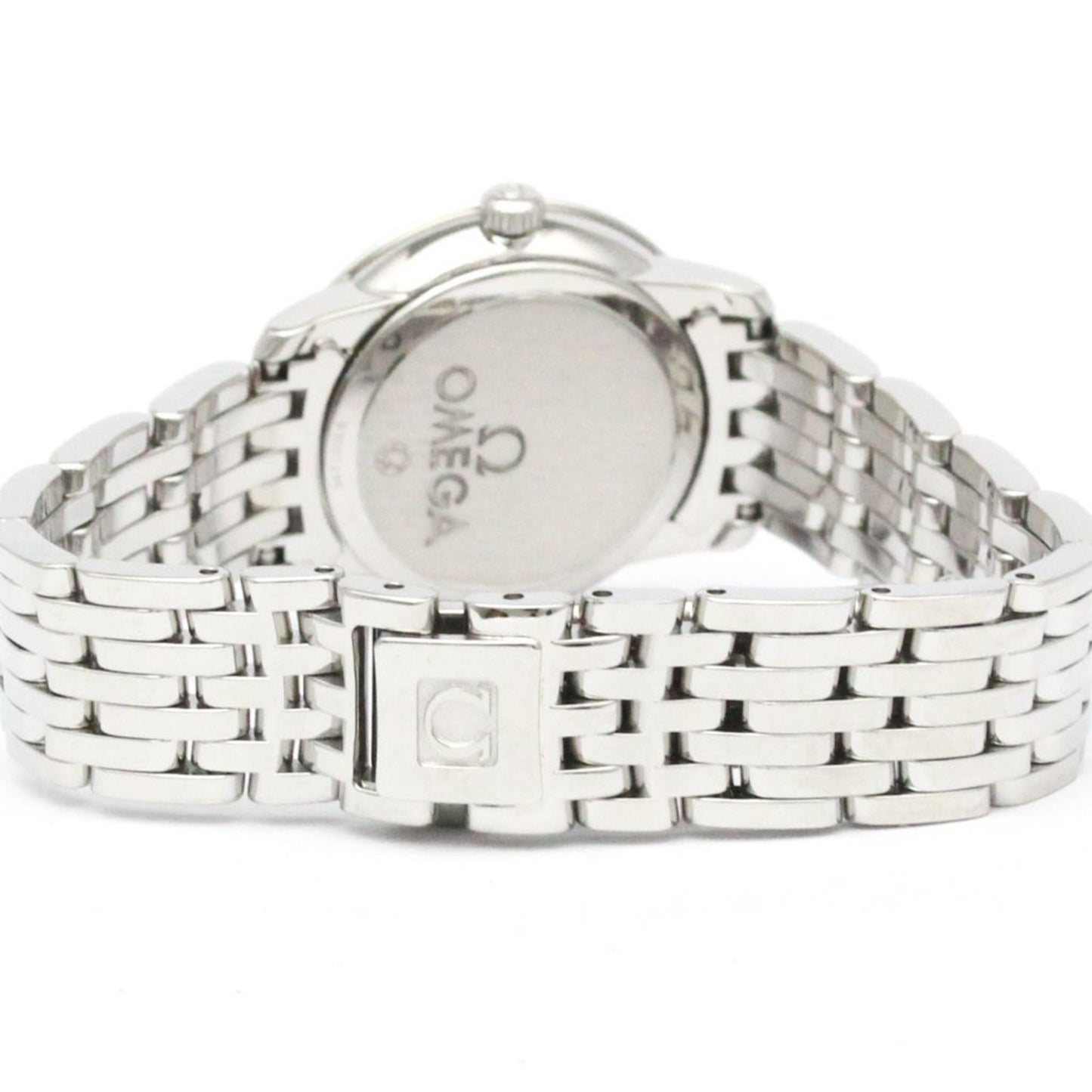 Omega De Ville Prestige Mop Quartz Watch 424.10.24.60.05.001 Polished