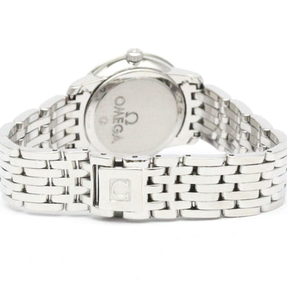 Omega De Ville Prestige Mop Quartz Watch 424.10.24.60.05.001 Polished