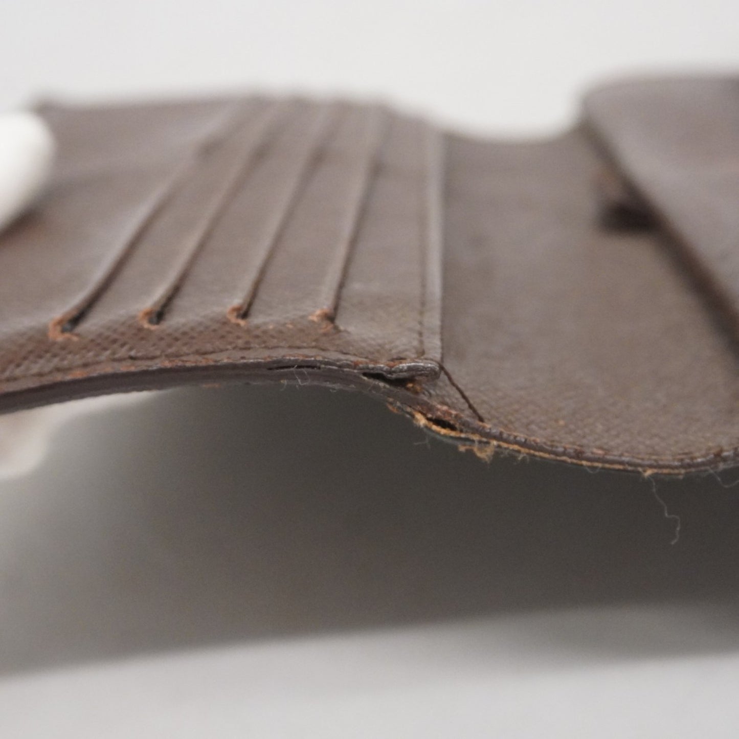 Louis Vuitton Tri-Fold Long Wallet Damier Portefeuille International N61217 Ebene