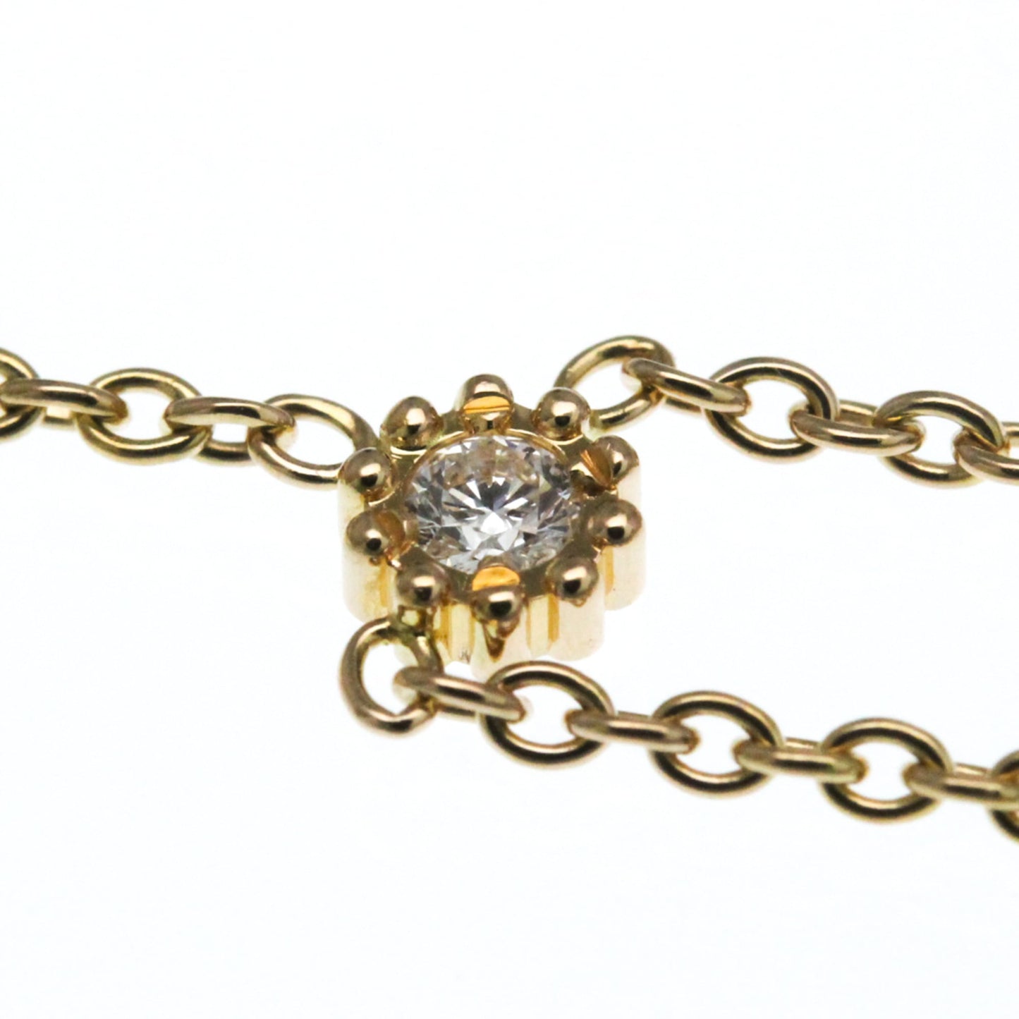 Christian Dior Rose Des Vents Medallion Necklace Rose Quartz Pink Gold (18K) Diamond