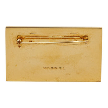 Chanel Logo Brooch