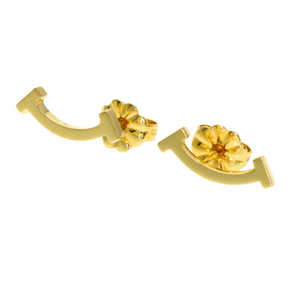Tiffany T Smile Earrings In 18K Yellow Gold