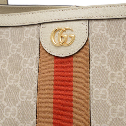 Gucci Gg Supreme Off-White Large Tote Bag Beige 631685