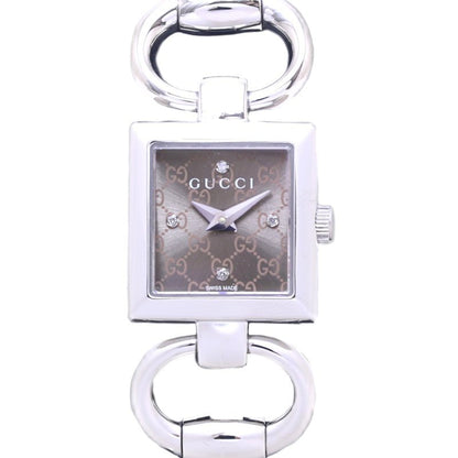 Gucci Tornavoni 4P Diamond Ya120509 120 Stainless Steel