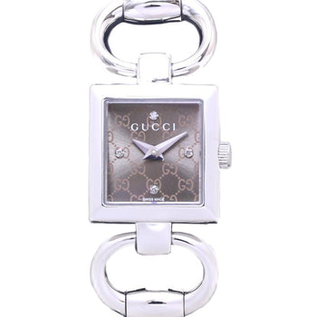 Gucci Tornavoni 4P Diamond Ya120509 120 Stainless Steel