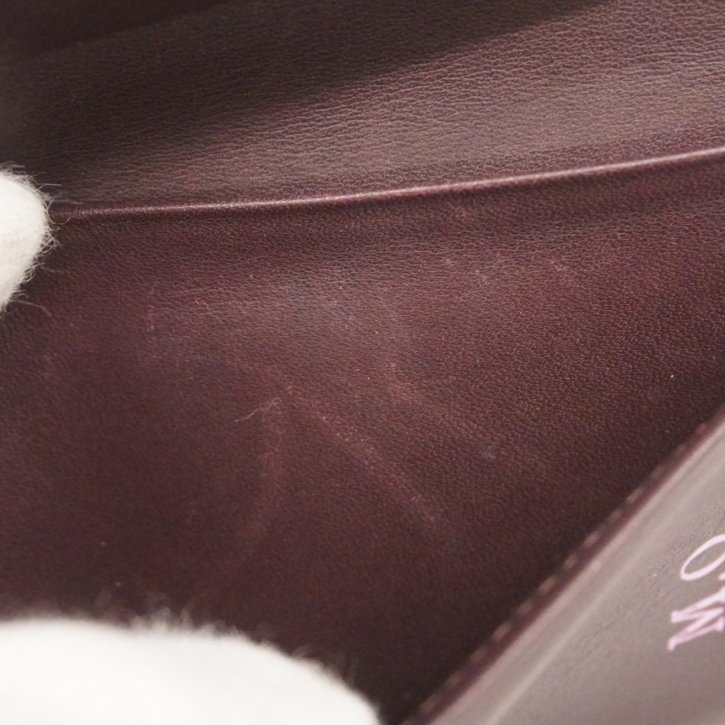 Louis Vuitton Vernis Portefeuille Viennois Wallet M93521 Amaranth