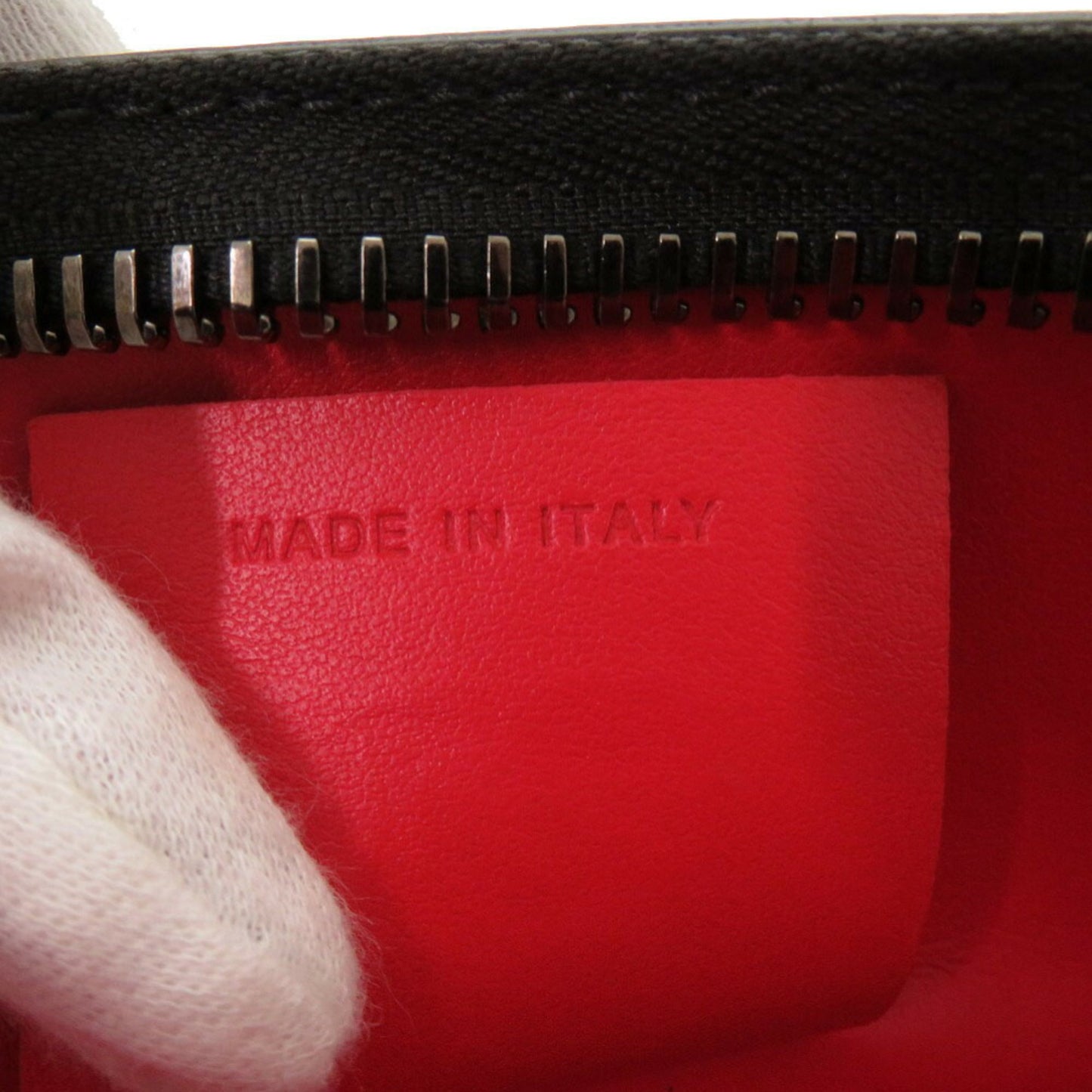 Christian Louboutin Sky Pouch Fa7369 Leather Sequin Black Shoulder Bag 1348Christian