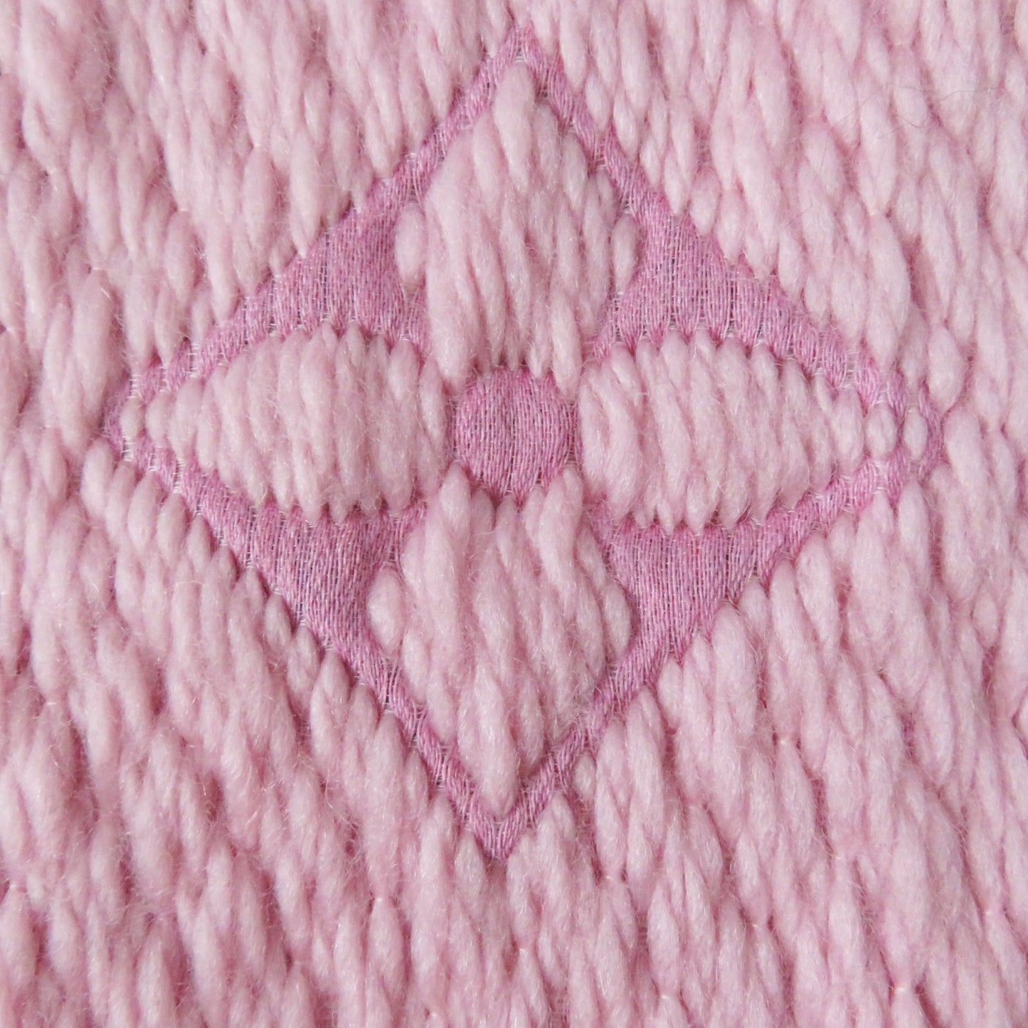 Louis Vuitton M76178 Echarpe Logomania Ala Folie Wool And Silk Rose Ballerine Lucky Monogram Scarf