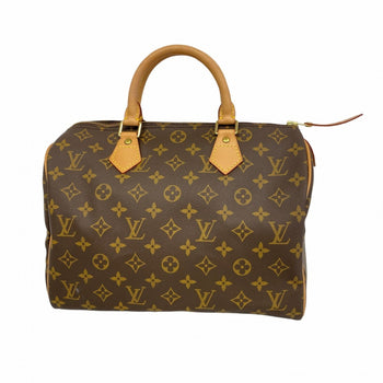 Louis Vuitton Monogram Speedy 30 Handbag M41108 Brown