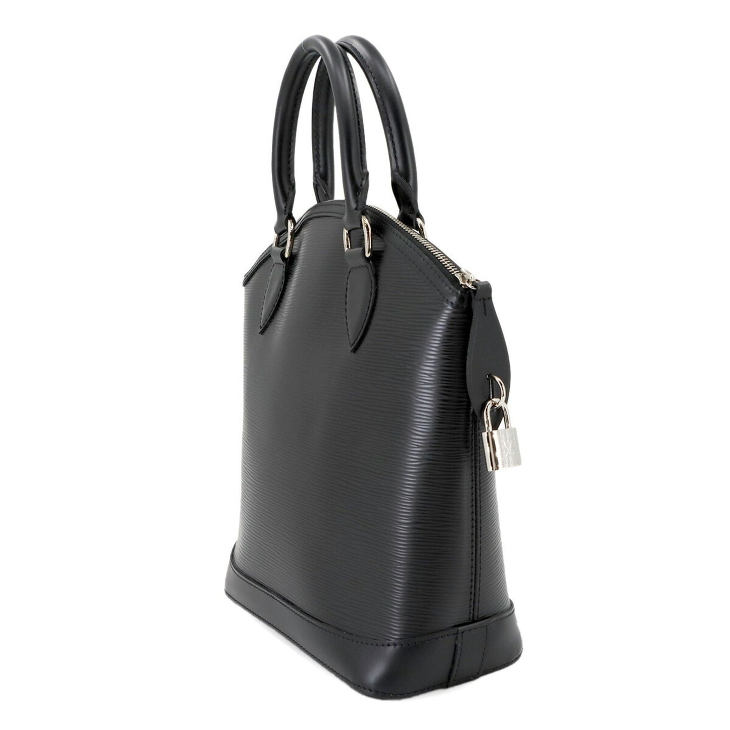 Louis Vuitton Epi Lockit Pm Handbag Leather Noir Black M42292 Lock It