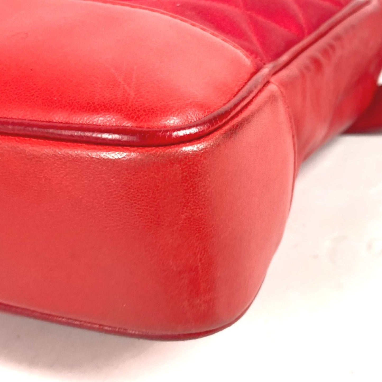 Chanel Vintage Coco Ball Matelasse Quilted Chain Bag Shoulder Tote Satin Leather