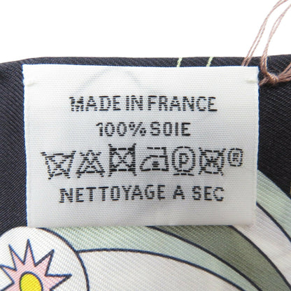 Hermes Twilly Odyssey 2022 Silk Noir Blue Ciel Scarf Muffler 1225Hermes