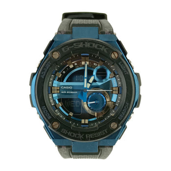 Casio Casio Watch G-Shock G-Steel G-Shock G-Steel Gst-200Cp-2Ajf Black & Blue Dial Resin Stainless