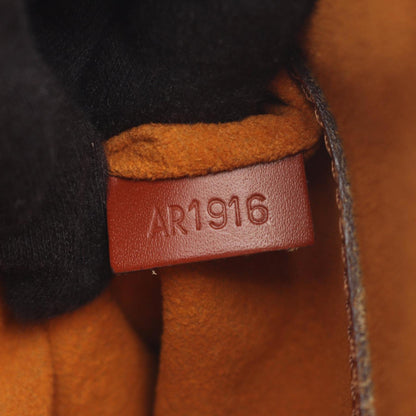 Louis Vuitton Alma Epi Kenya Brown Leather Handbag