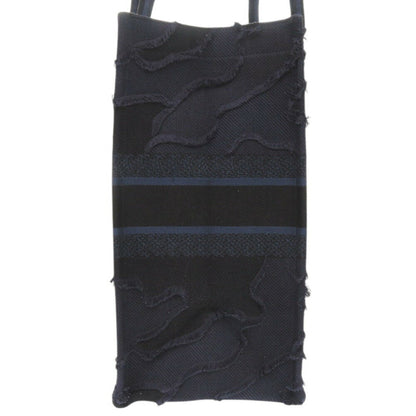Christian Dior 2020 Resort Collection Book Tote Large Camouflage Canvas Navy Bag 0707Christian