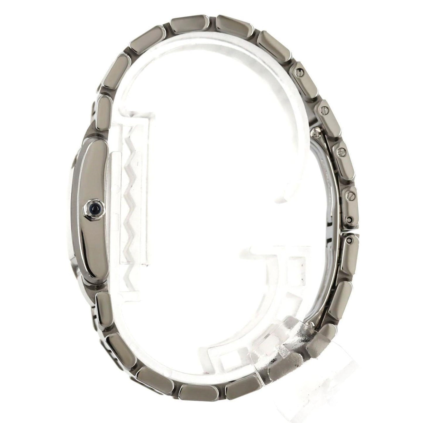 Cartier Tank Franaise Sm W51008Q3 Stainless Steel Quartz Watch