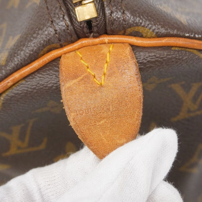 Louis Vuitton Monogram Keepall 45 Boston Bag M41428 Brown