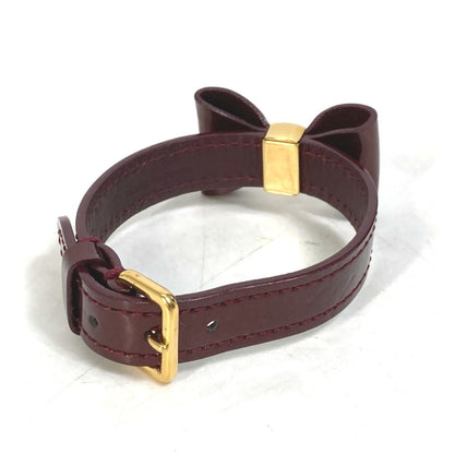Louis Vuitton M6617F Monogram Vernis Favorite Ribbon Bracelet
