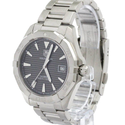 Tag Heuer Aquaracer Caliber 5 Steel Automatic Watch Way2113 Polished