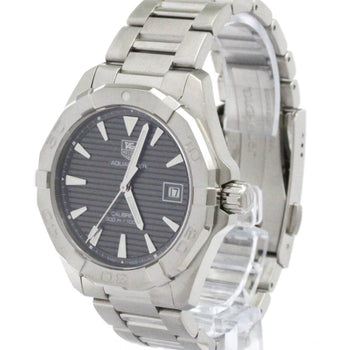 Tag Heuer Aquaracer Caliber 5 Steel Automatic Watch Way2113 Polished
