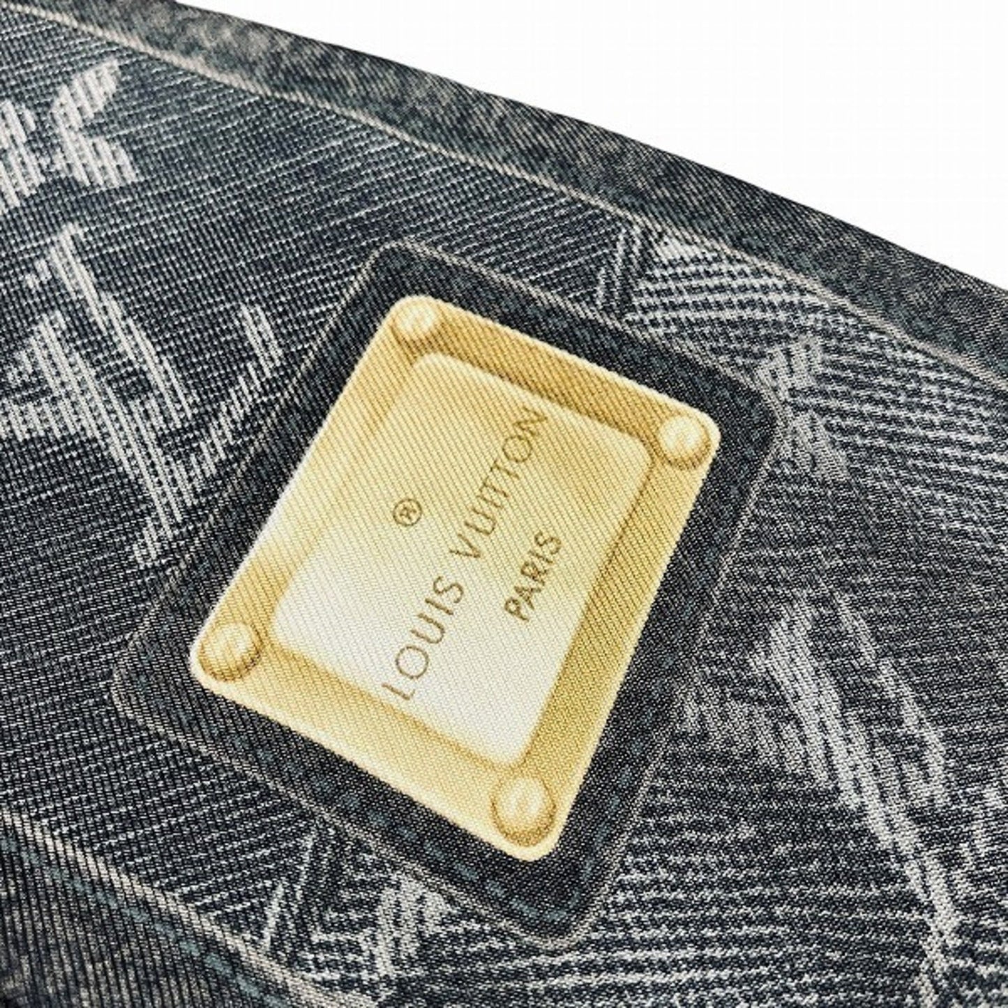 Louis Vuitton Bandeau New Denim Scarf M72338