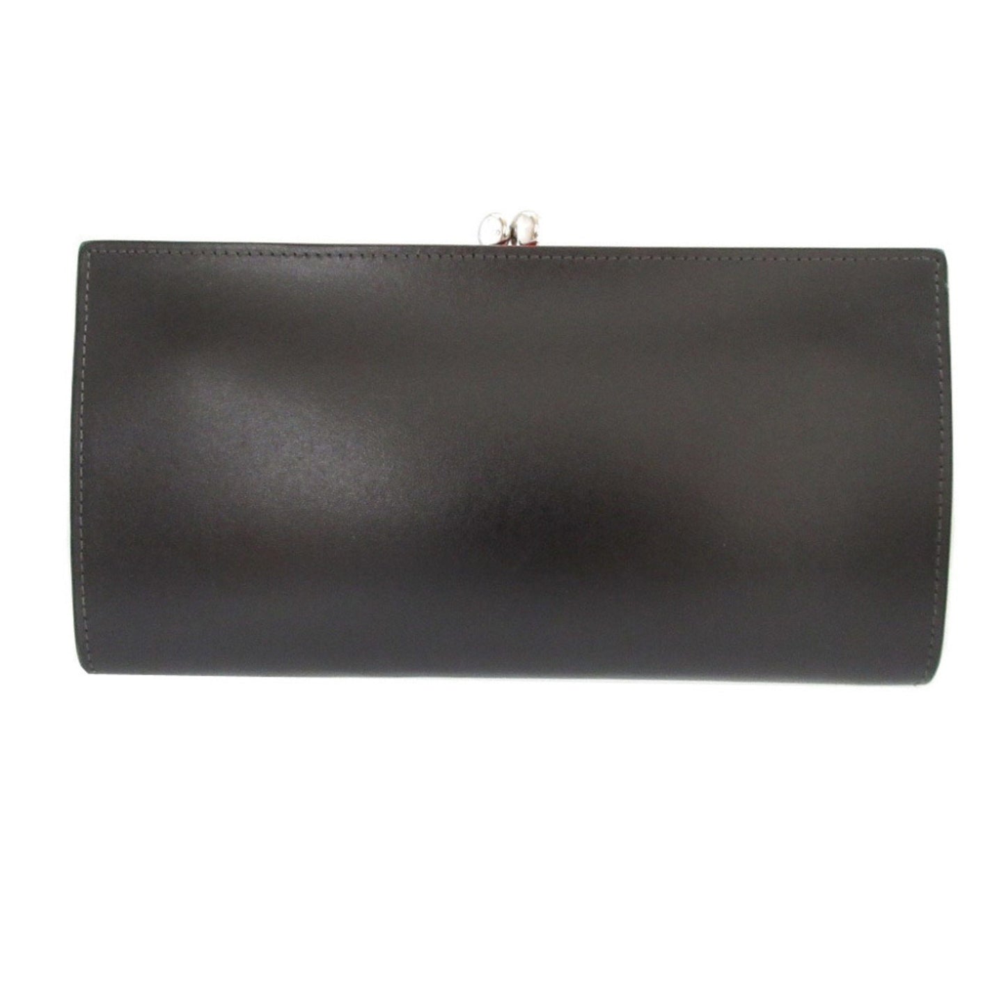 Vivienne Westwood Orb Pattern Leather Black Clasp Long Wallet 1656