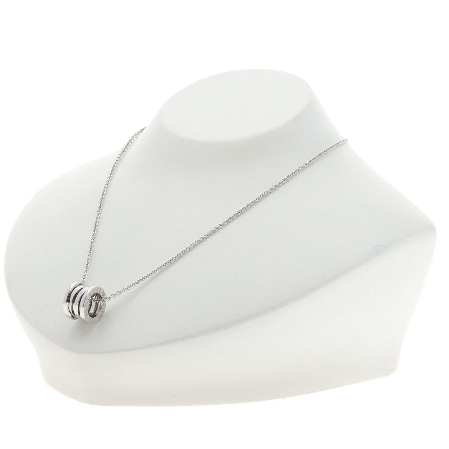 Bvlgari B-Zero1 Necklace In 18K White Gold