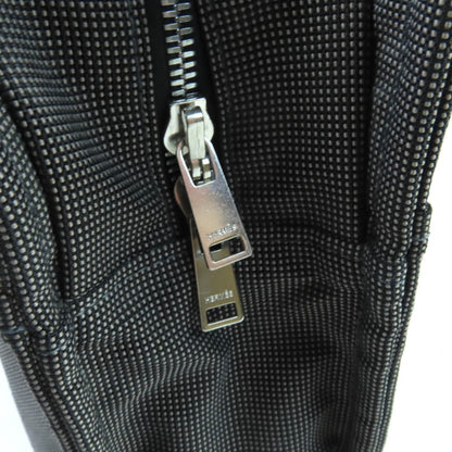 Hermes Air Line Mm Silver Hardware Serie Button Canvas Tote Bag Gray Made In France