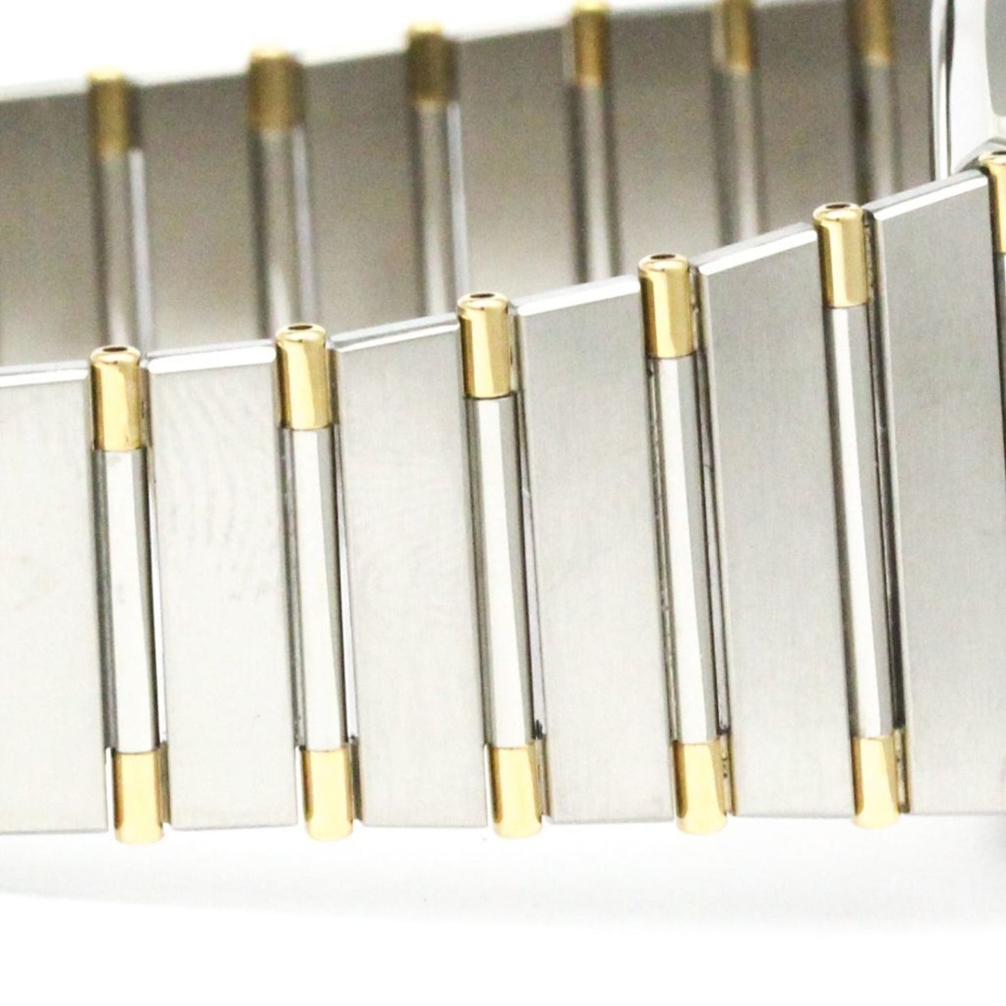 Omega Constellation Day Date 18K Gold Steel Quartz