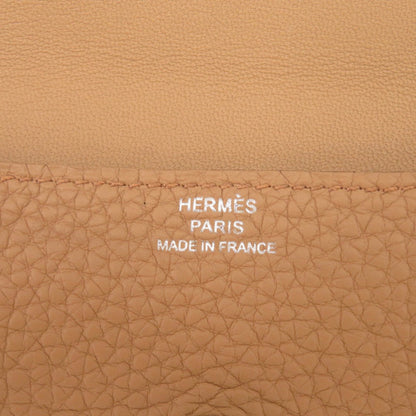 Unused Herms Dogon Togo Chai Silver Hardware U Stamp (Made In 2022) Card Case 1386 Hermes