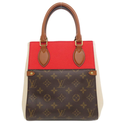 Louis Vuitton M45389 Fold Tote Pm Handbag Monogram Canvas Calfskin