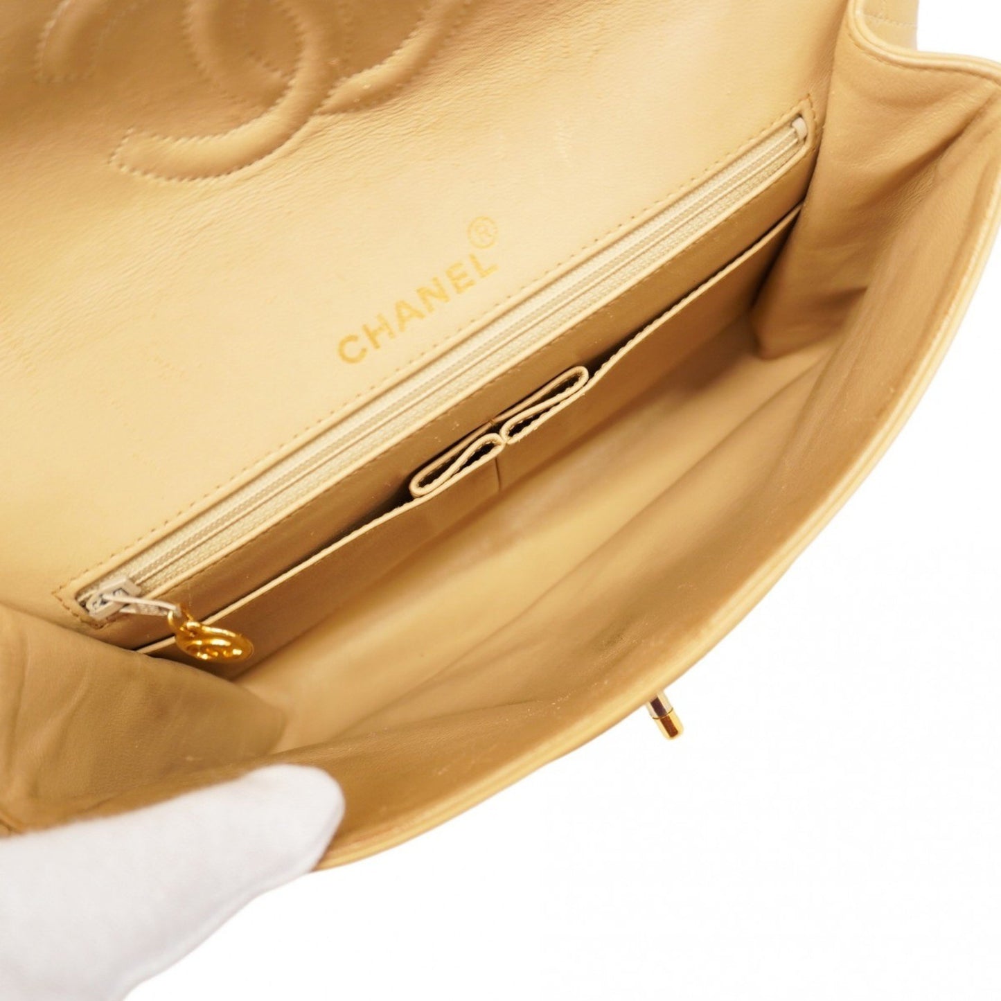 Chanel Matelasse Shoulder Bag With Double Flap And Chain