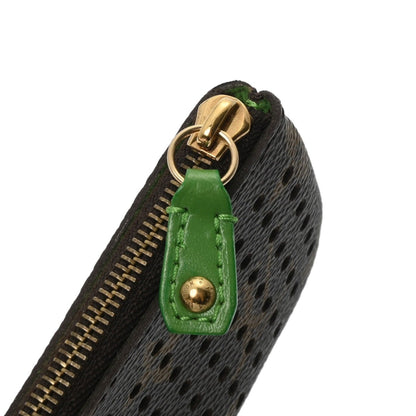 Louis Vuitton Monogram Perforated Pochette Cle Vert M95186