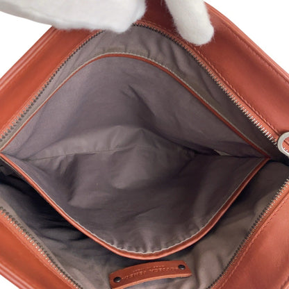 Bottegaveneta Bottega Veneta Intrecciato Brown Gunmetal Hardware Leather B03597793V Shoulder Bag