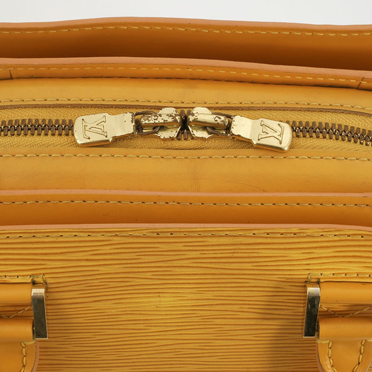Louis Vuitton Pont Neuf Handbag Tassili Yellow M52059