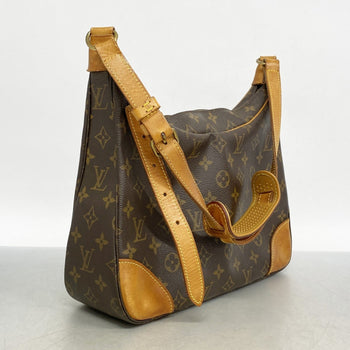 Louis Vuitton Monogram Boulogne 30 Shoulder Bag M51265 Brown