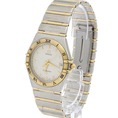 Omega Constellation 18K Gold Steel Quartz