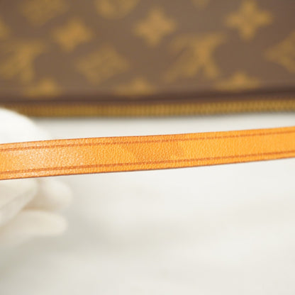 Louis Vuitton Monogram Pochette Accessoires M51980 Brown