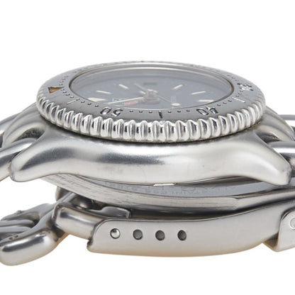 Tag Heuer Professional Watch S99.208M Quartz Black Dial Stainless Steel