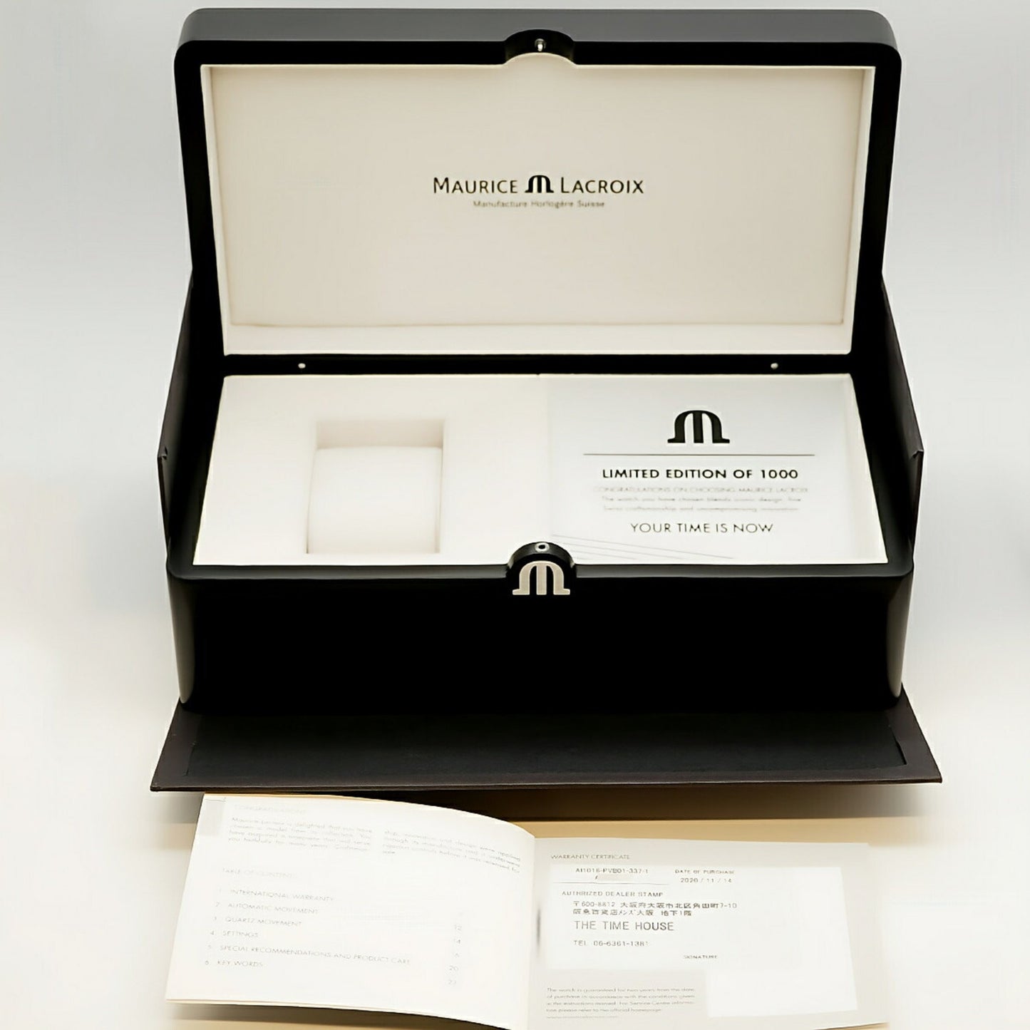 Maurice Lacroix Aicon Ai1018-Pvb01-337-1 Black Dial