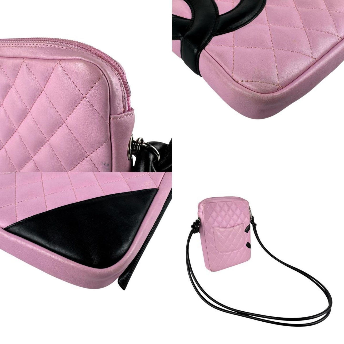 Chanel Cambon Line Shoulder Bag In Pink